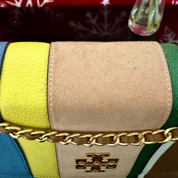Tory Burch Britten Flap Multicolor Chain Strap Shoulderbag - Picture 5 of 15
